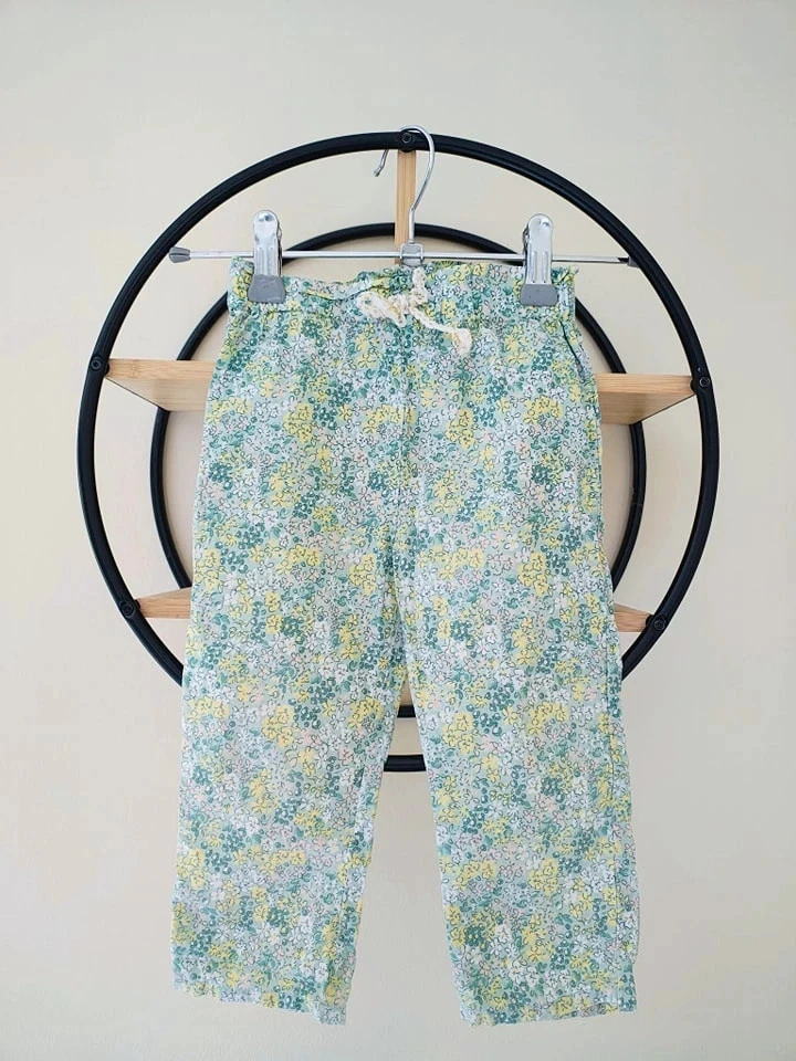 24 mois 2 ans pantalon léger Gémo couleur pastel